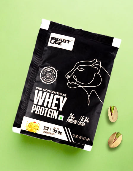 Pro Concentrated Whey Protein - Kesar Pista