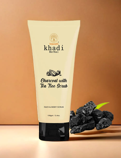 Herbal- Charcoal With Tea Tree Scrub