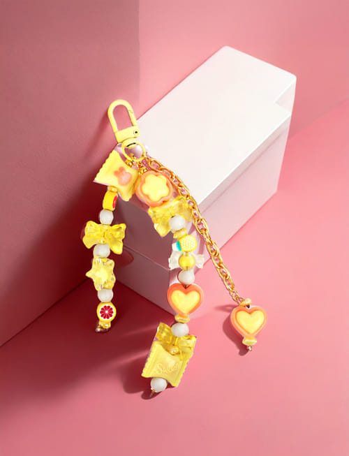 PH 48 Yellow Phone Charm