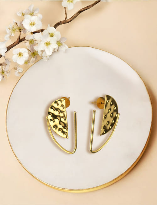 The Golden Arch Earrings