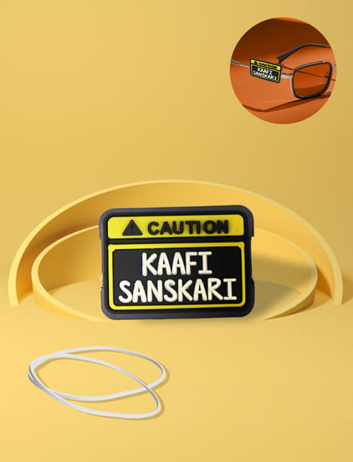 Eye Frame Charms- Caution: Kaafi Sanskari