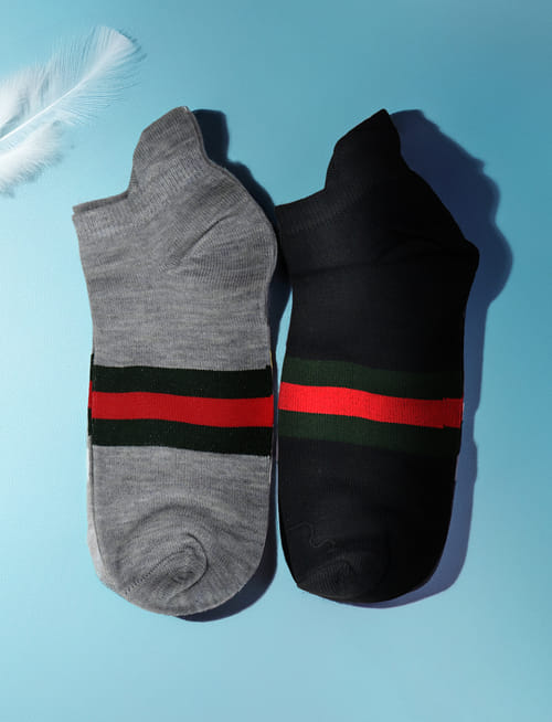 Socks (Black And Grey)