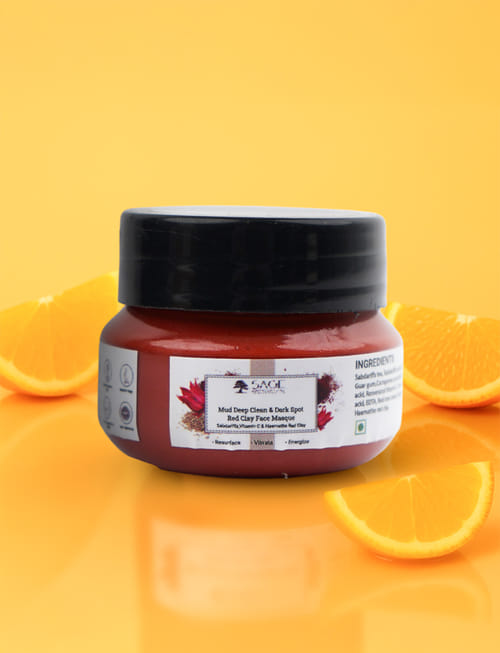 Mud Deep Clean & Dark Spot Red Clay Face Masque