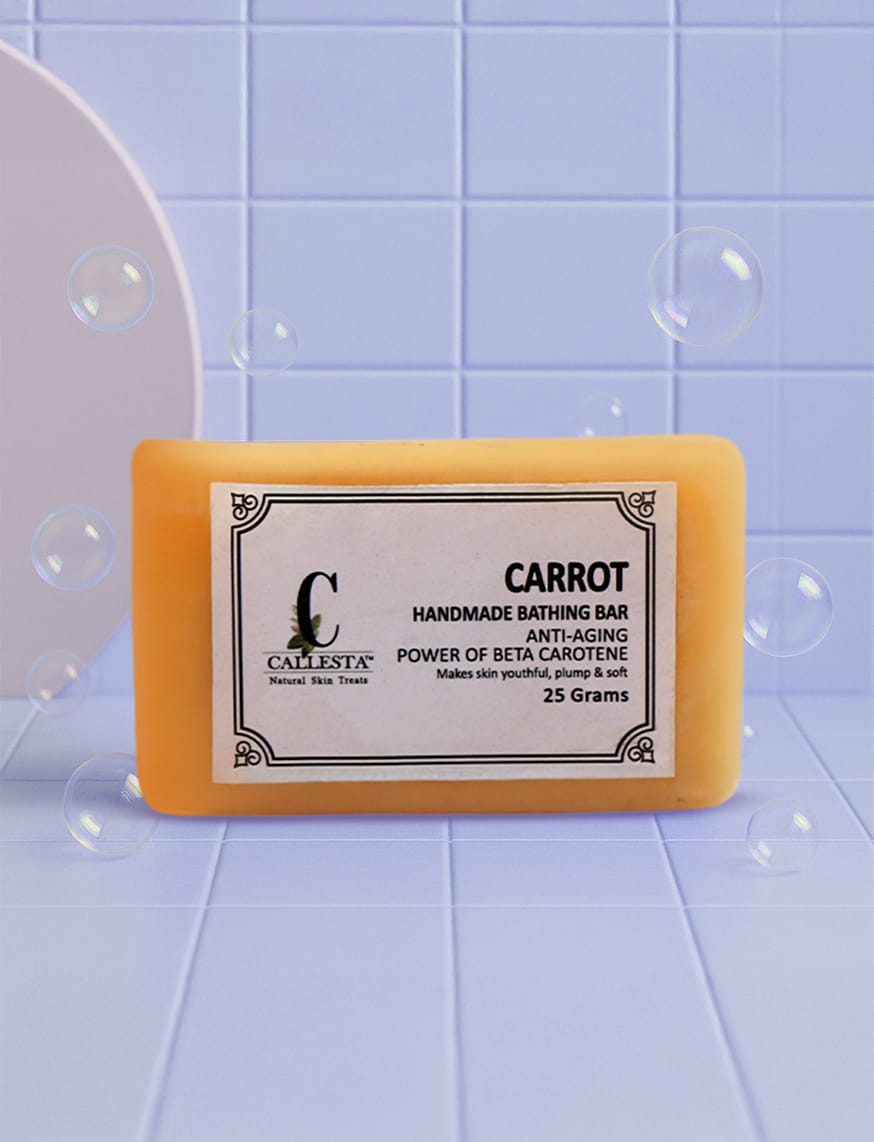 Carrot Soap For Anti-Aging