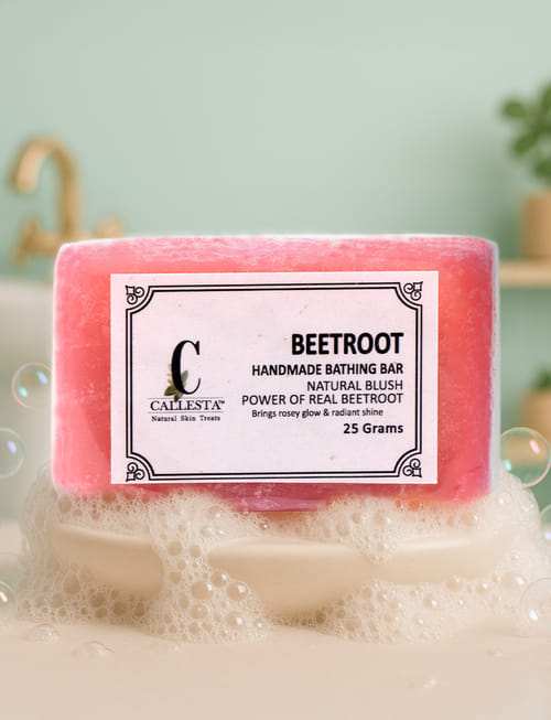 Beetroot Soap For Natural Blush