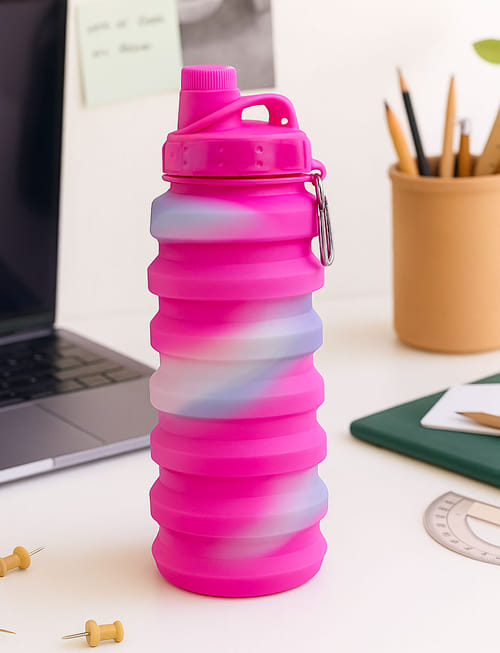 Silicone Water Bottle - Assorted