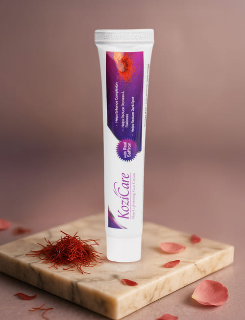 Skin Lightening Face Cream With Real Saffron