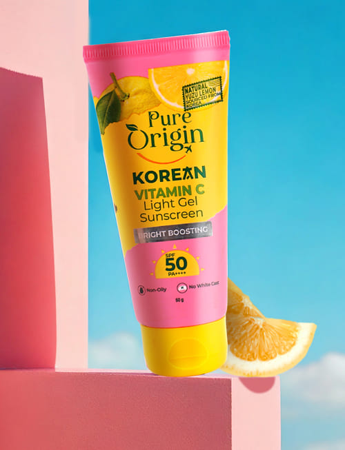 Korean Vitamin C Light Gel Sunscreen (SPF 50 PA ++++)