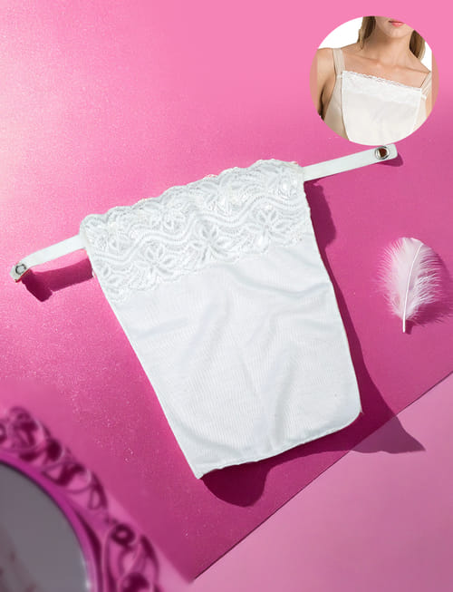 Cami Secret Women's Clip-on Camisole - White