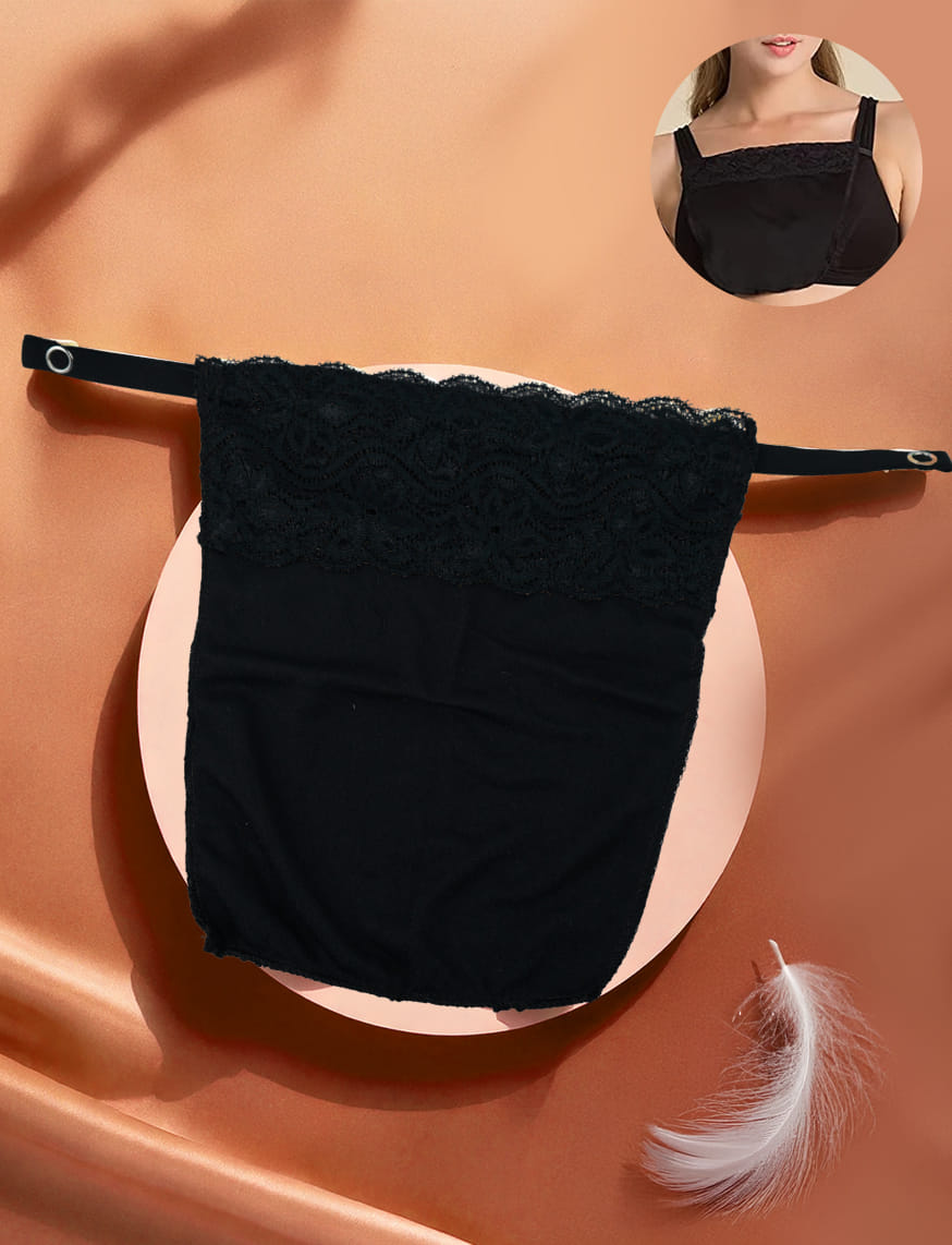 Cami Secret Women's Clip-on Camisole - Black