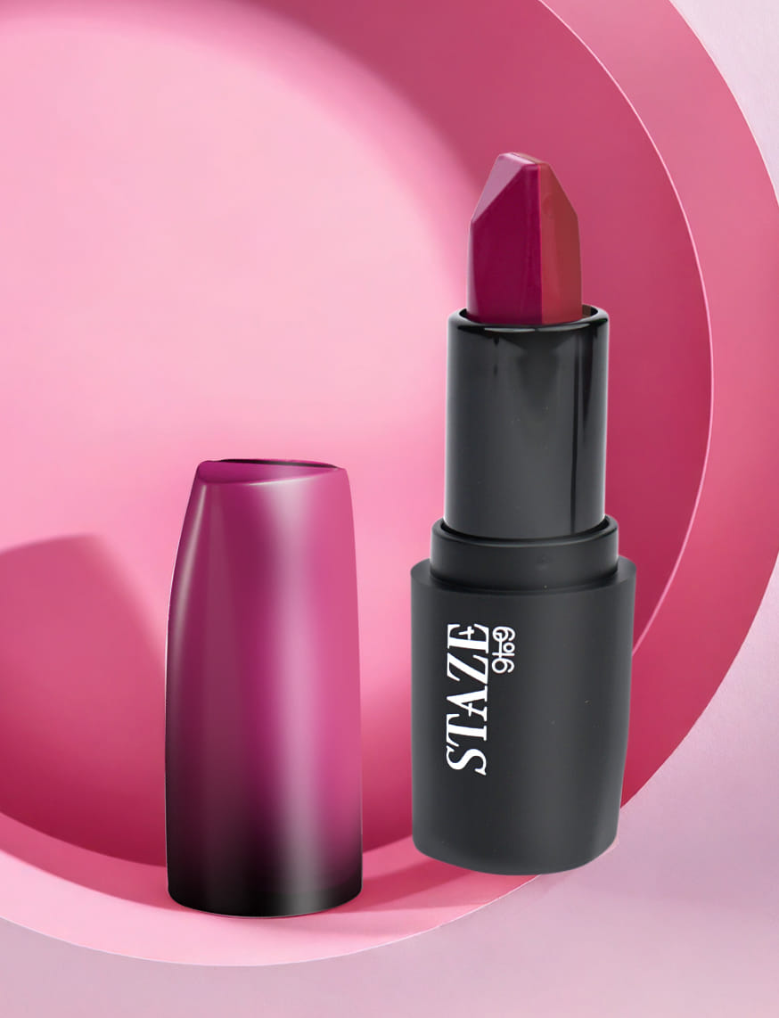 3 in 1 Lipstick: 04 Nude Orchid | Size: 3.8 gm By Staze