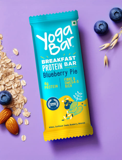 Breakfast Protein Bar: Blueberry Pie