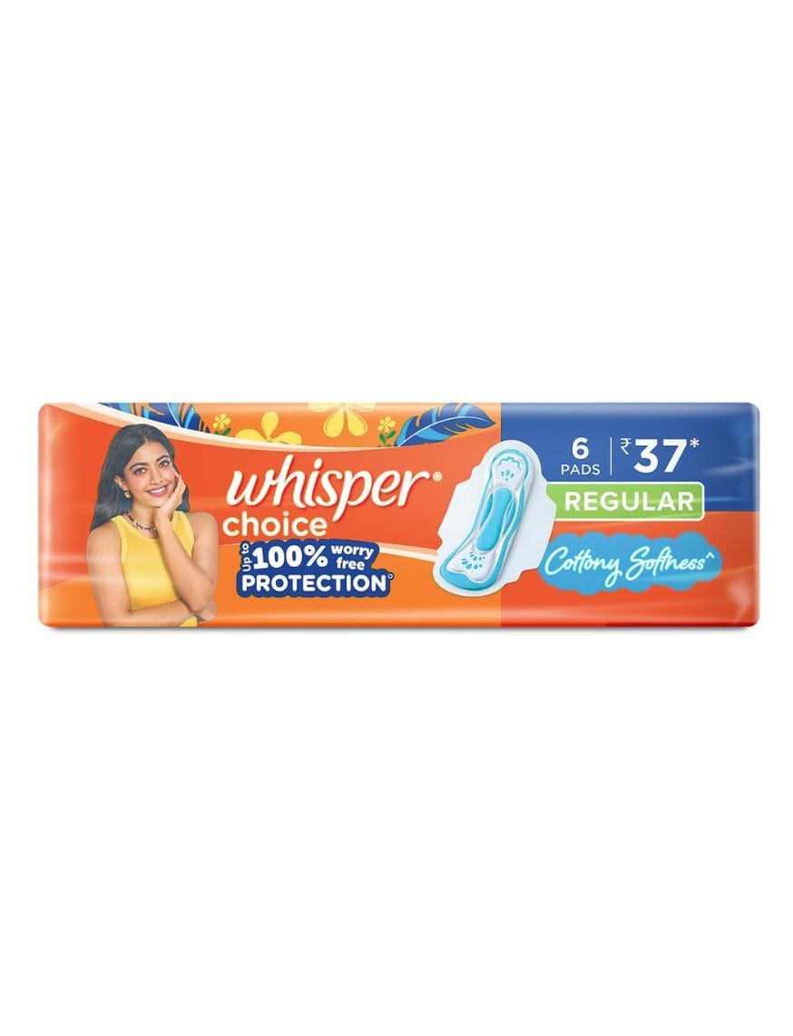 Whisper Choice Regular Sanitary Pads