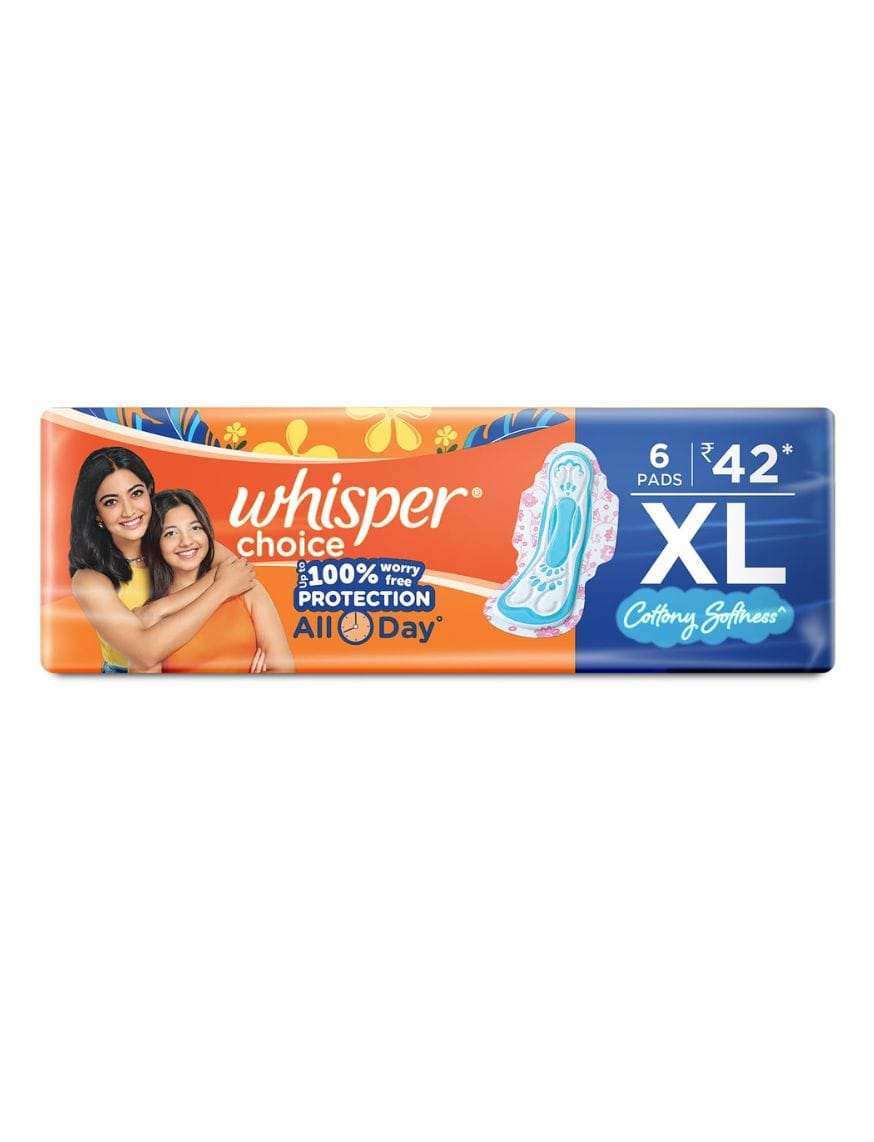 Whisper Choice XL Sanitary Pads