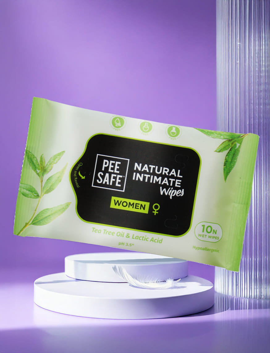 Natural Intimate Wipes - Women