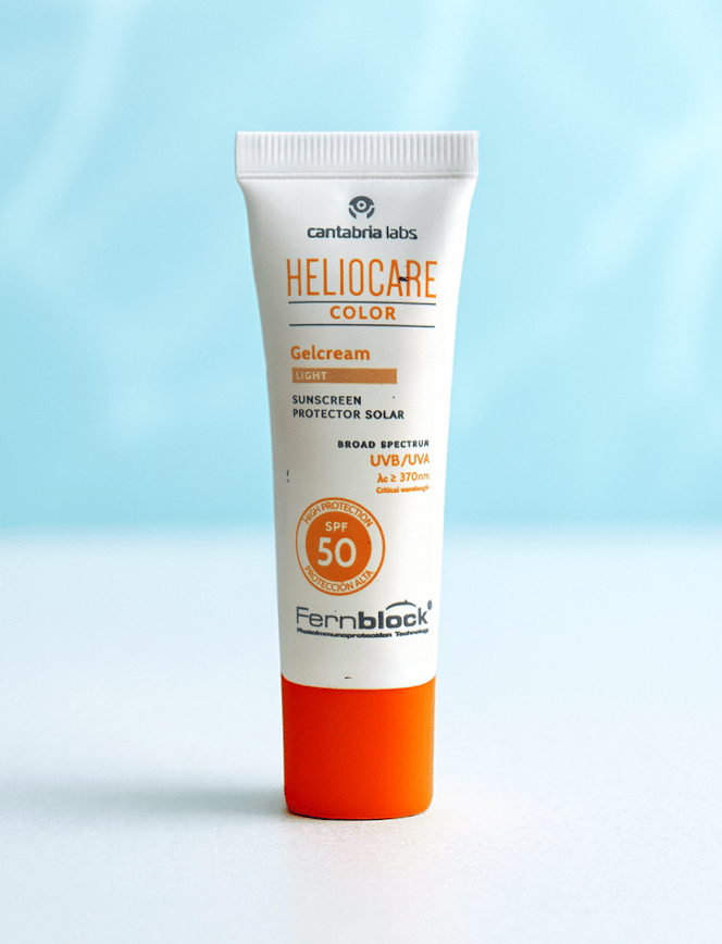 Color Gel Cream Spf 50 Tinted Sunscreen - Light