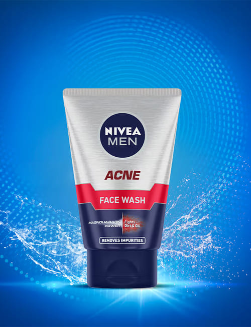 MEN Acne Control Face Wash With Magnolia Bark Extracts