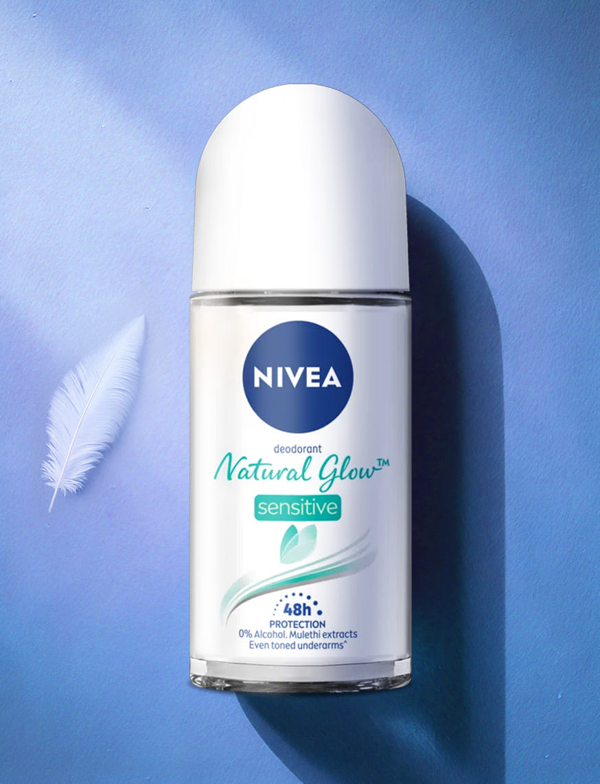 Natural Glow Sensitive Deodorant Roll On