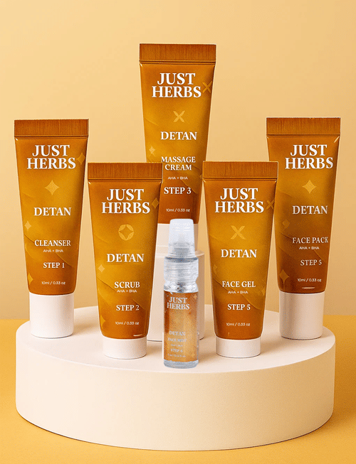 Detan Multi-Use - 6 Step Facial Kit