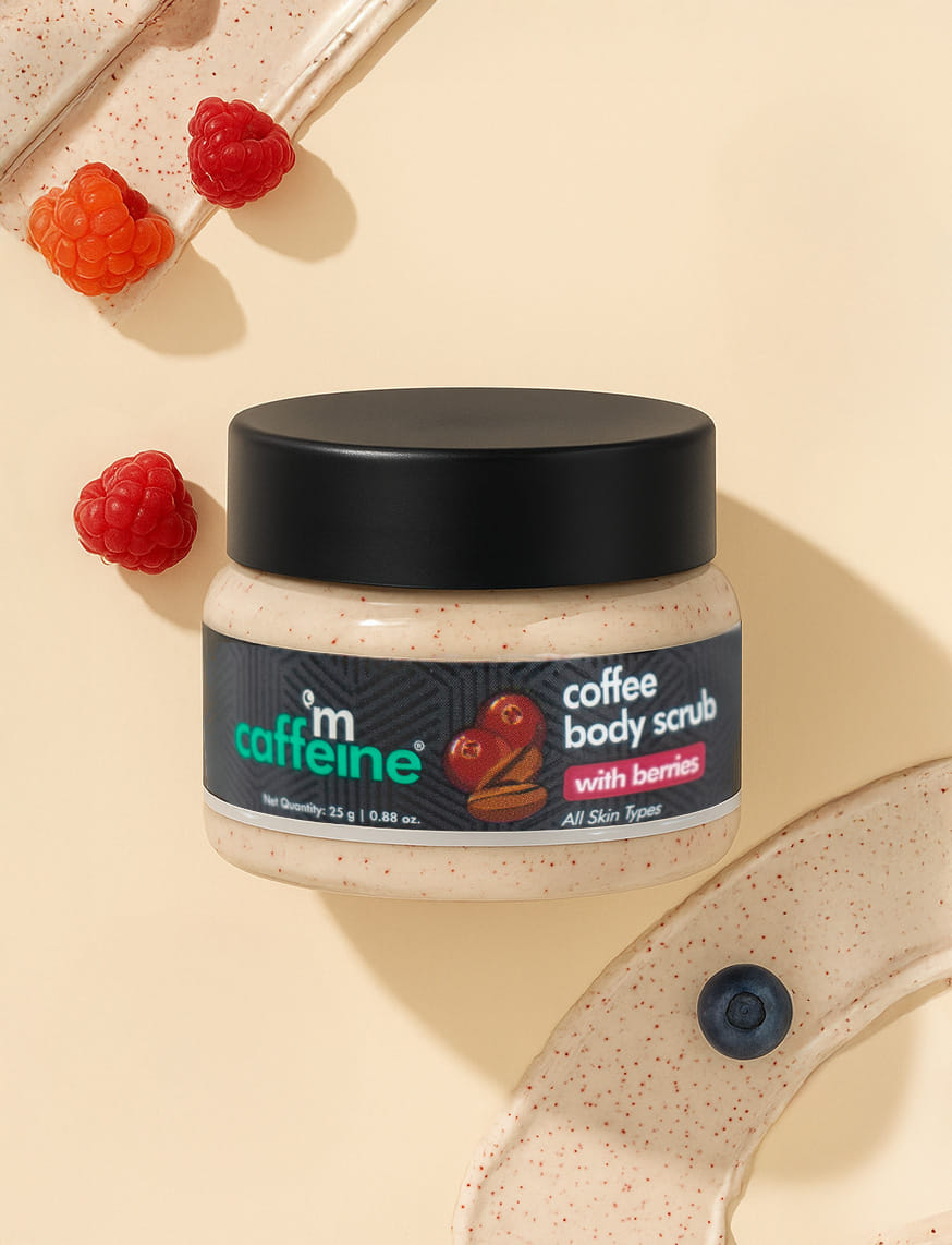Coffee Body Scrub With Berries