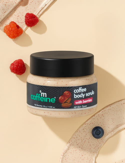 Coffee Body Scrub With Berries