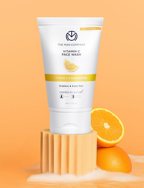 Vitamin C Face Wash Turmeric Moringa