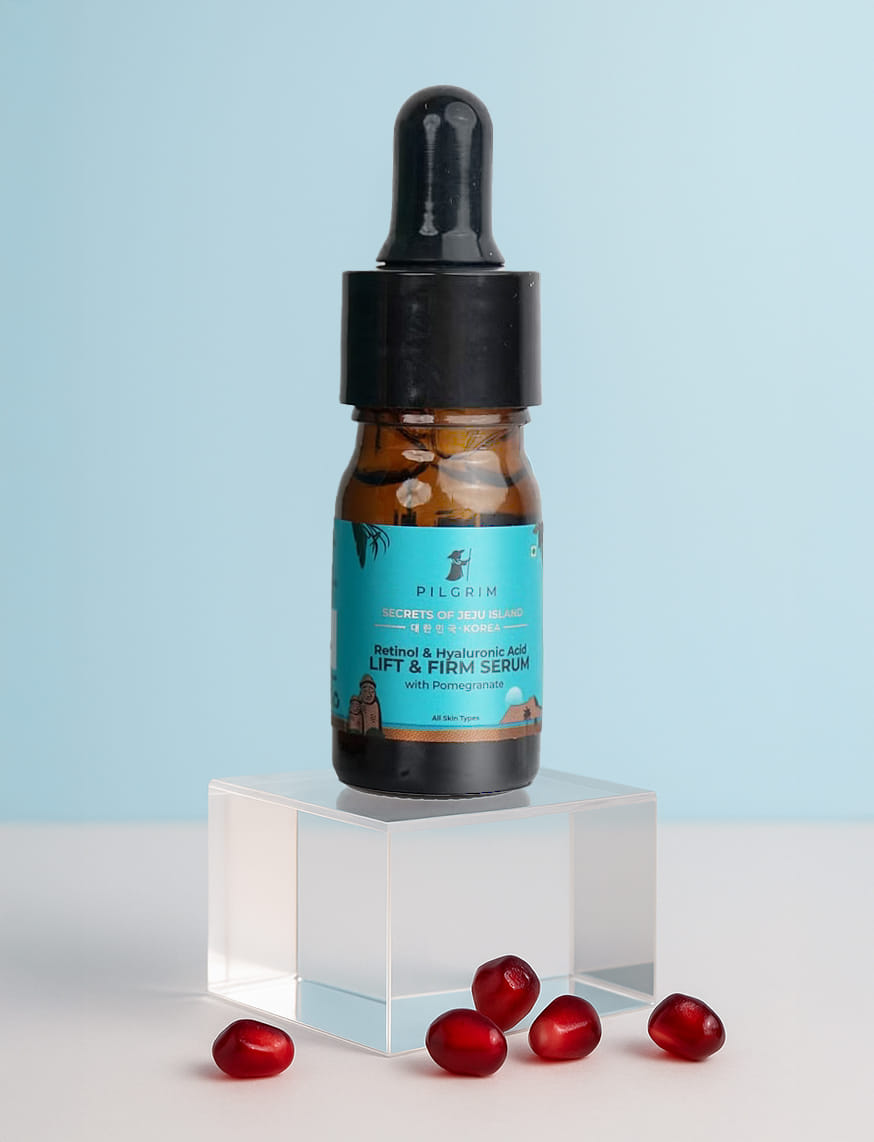 Lift & Firm Serum With Retinol & Hyaluronic Acid For Anti Aging