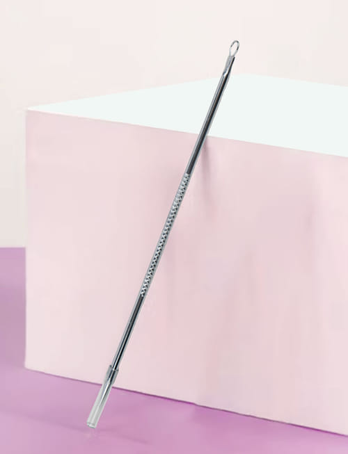 Black Head Remover Dual Head - Silver