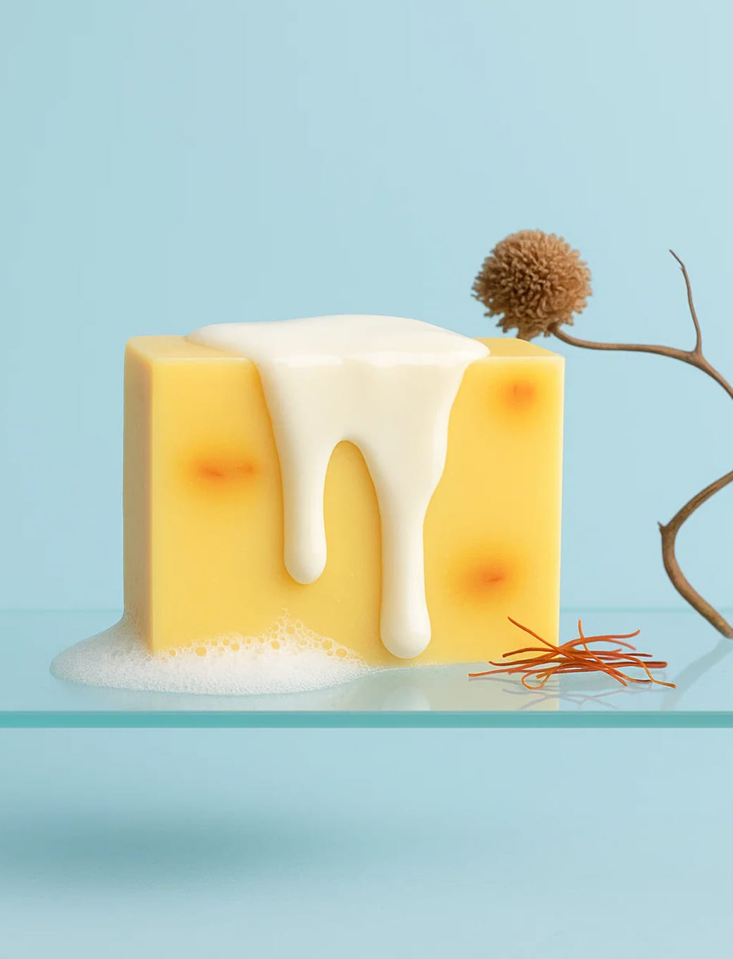 Skin Brightening Bathing Bar With Sandalwood + Turmeric