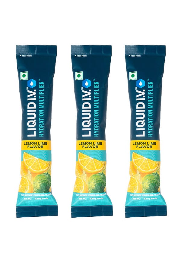 Liquid IV Hydration Multiplier Electrolyte Drink Mix - Lemon Lime