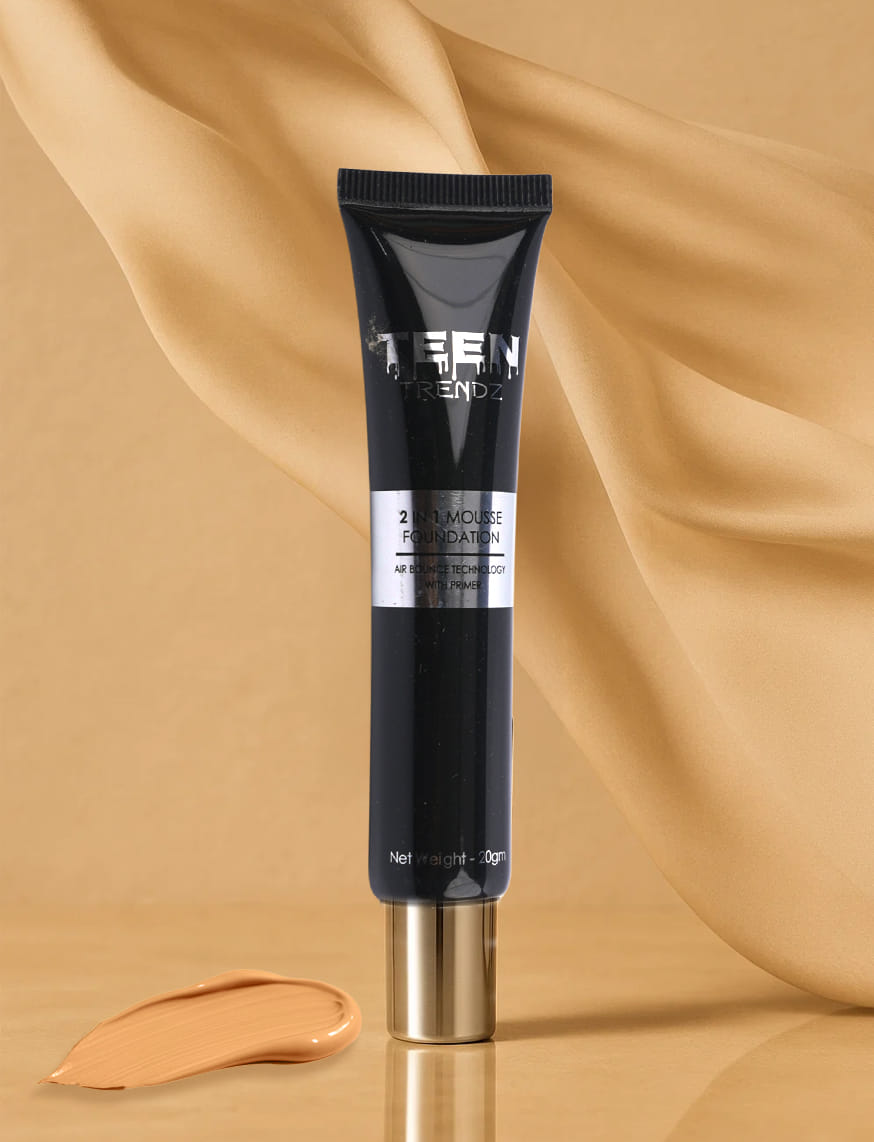 2 In 1 Mousse Foundation- 01 Vanilla Ivory