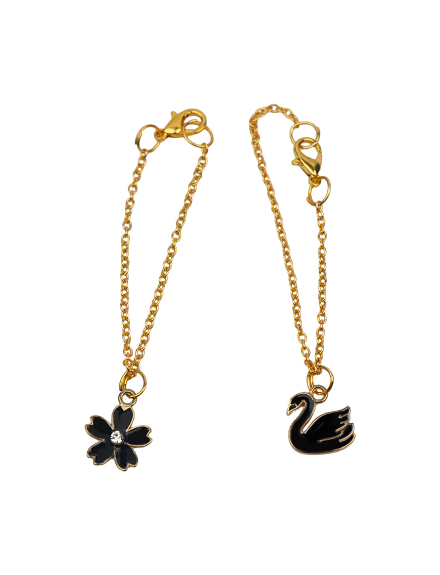 Watch Charm - Flower & Swan – thumbnail 2