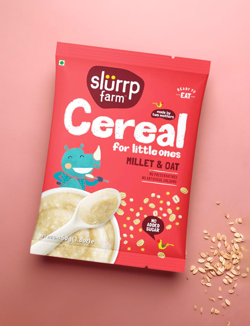Cereal For Little Ones : Millet And Oat