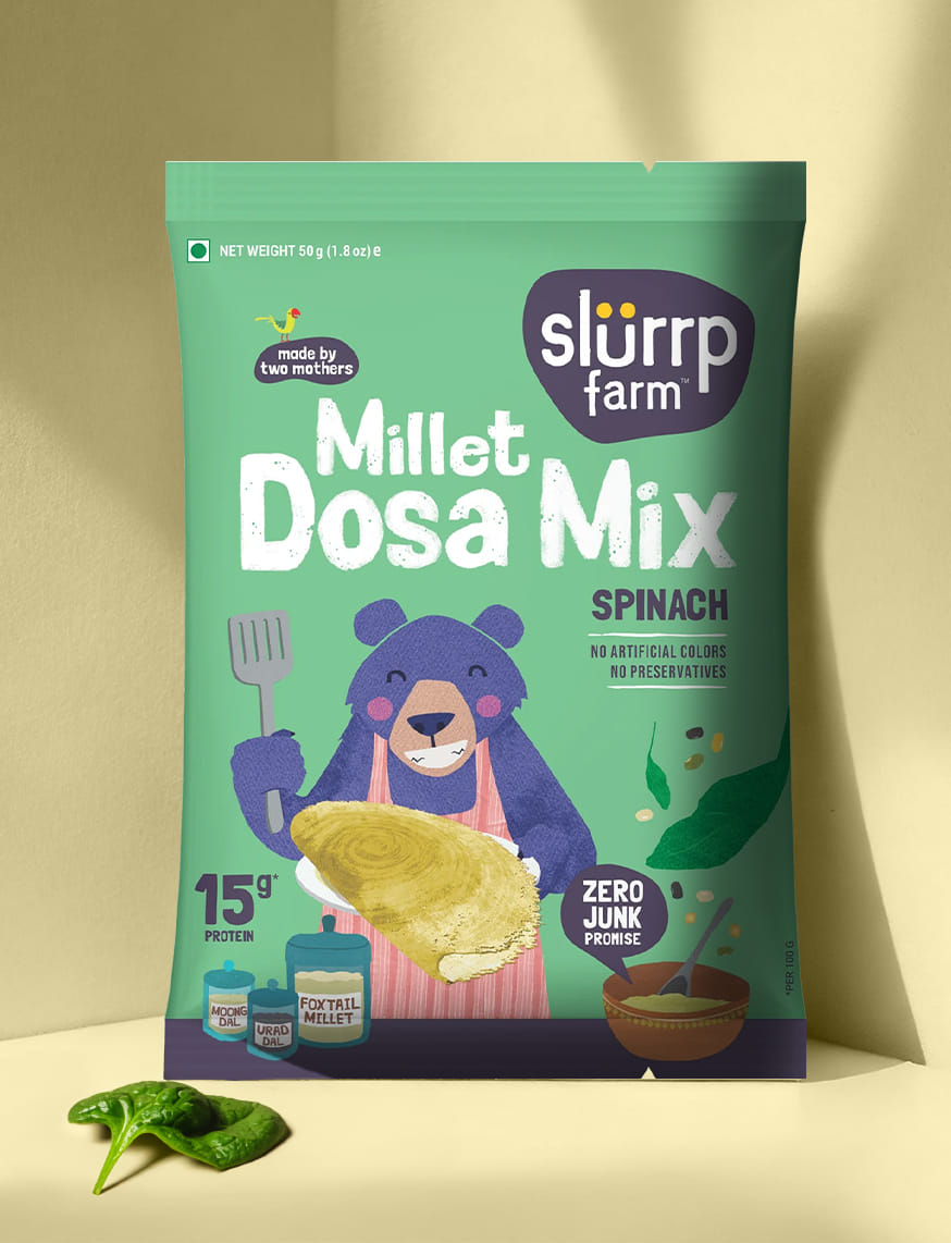 Millet Dosa Mix - Spinach