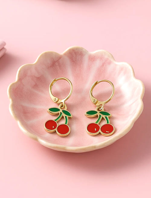 Cherry Charms Earrings