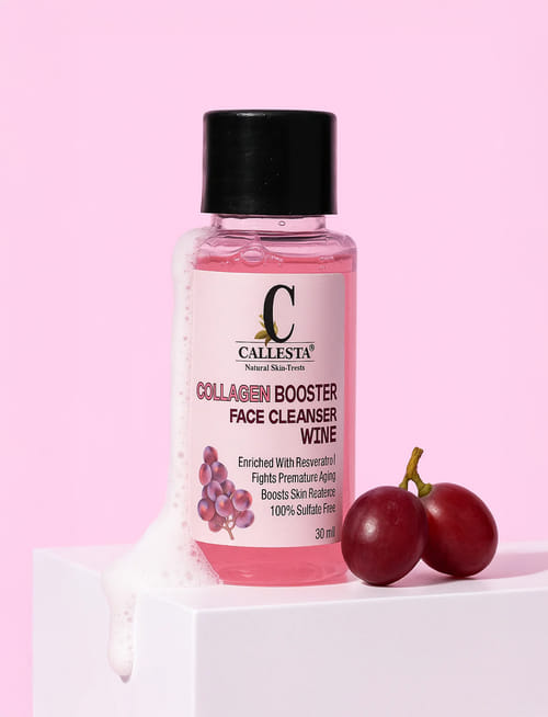 Collagen Booster: Wine Face Cleanser