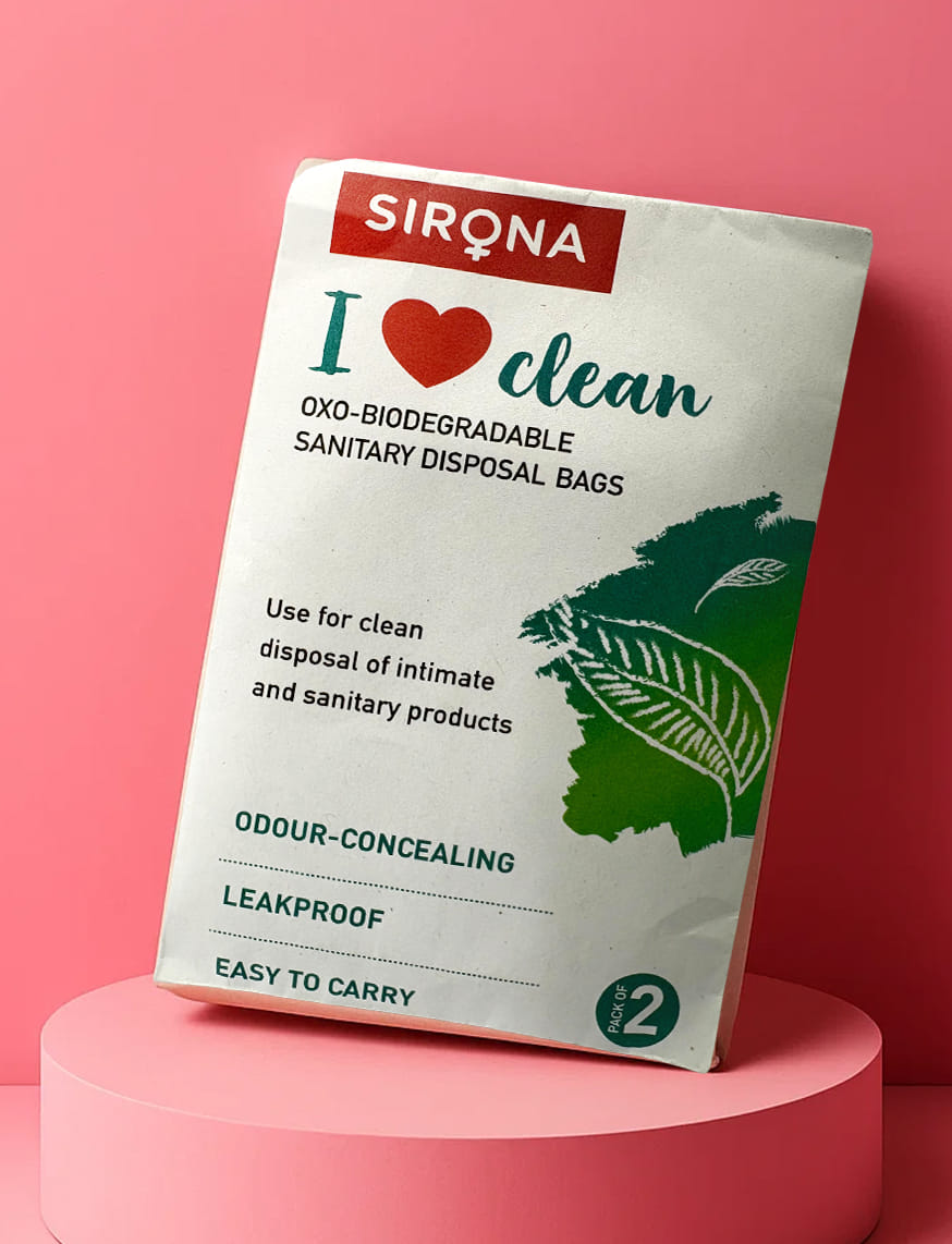 Oxo-Biodegradable Sanitary Disposal Bags