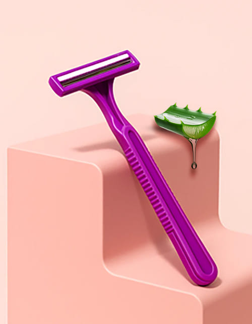 Aloe-Boost Twin Blade Razor (Disposable)