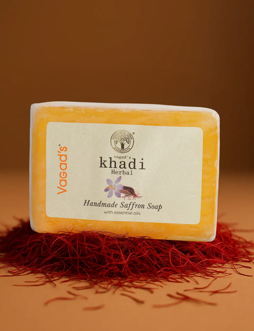 Handmade Saffron Soap