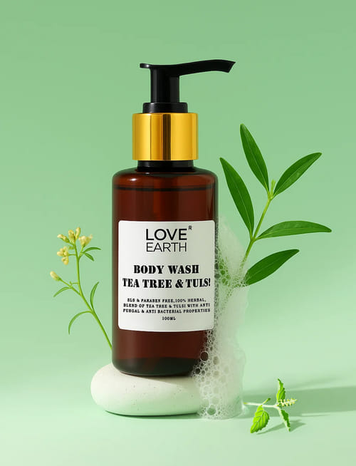 Body Wash: Tea Tree & Tulsi