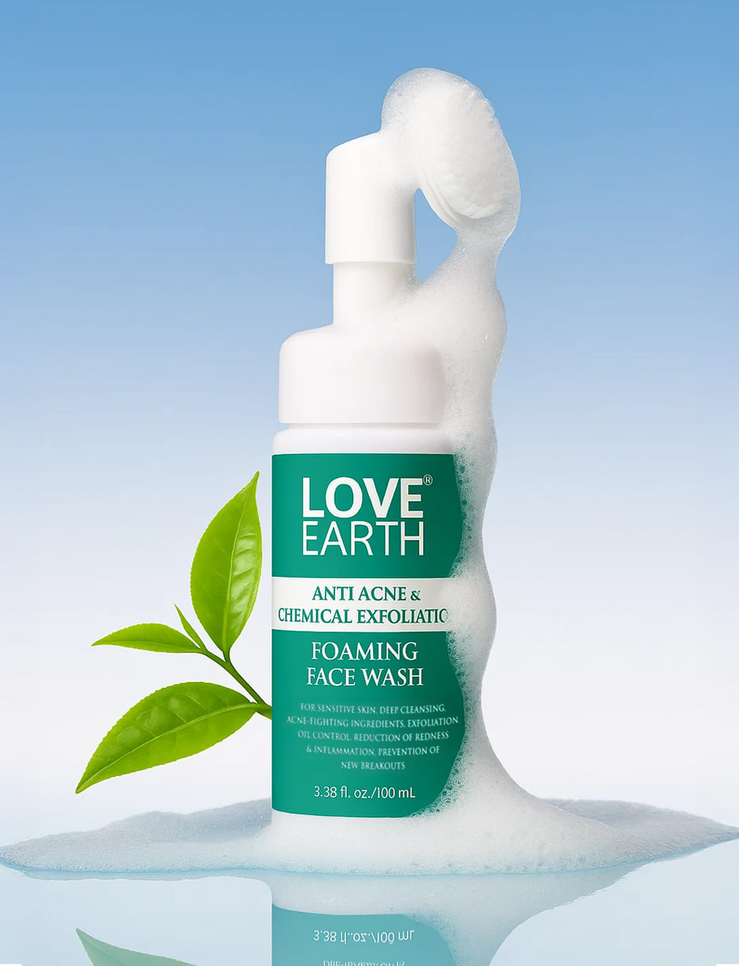 Anti Acne & Chemical Exfoliation Foaming Face Wash