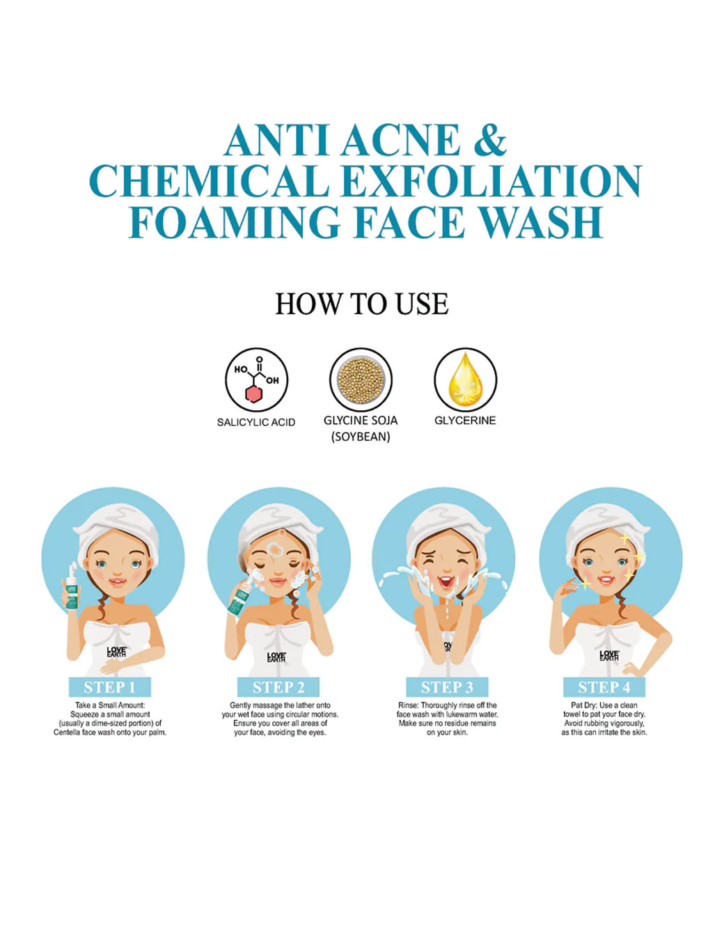 Anti Acne & Chemical Exfoliation Foaming Face Wash – thumbnail 2