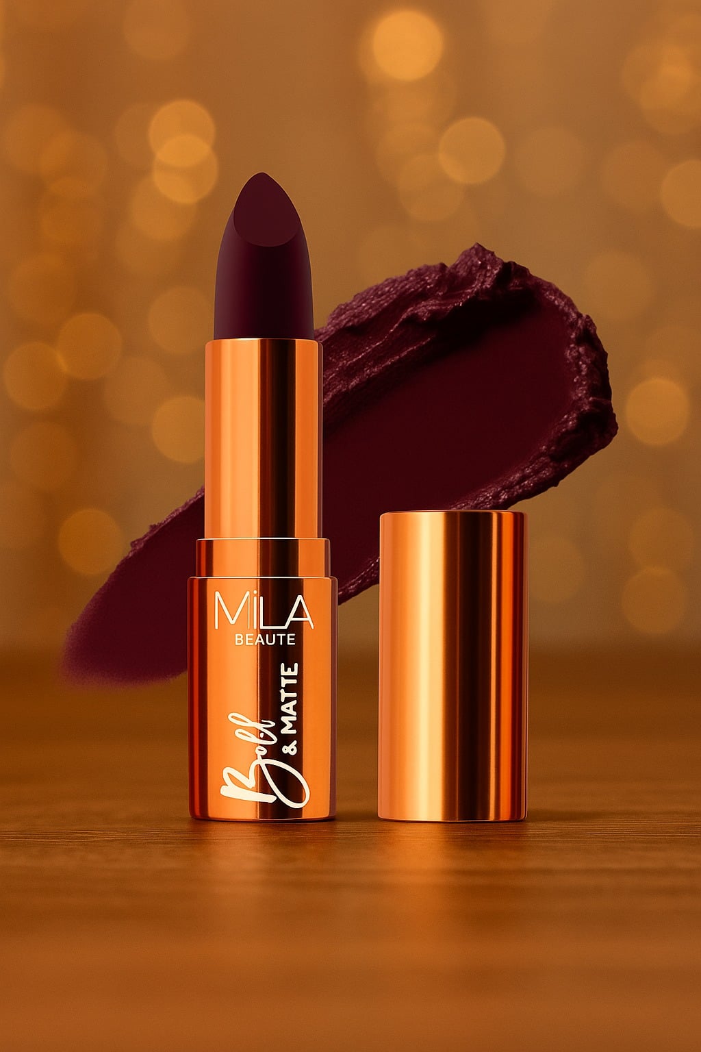 Bold & Matte Lipstick- 09 Night Out