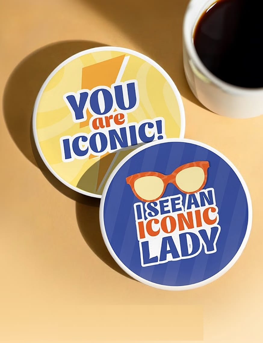 Iconic Lady Coasters