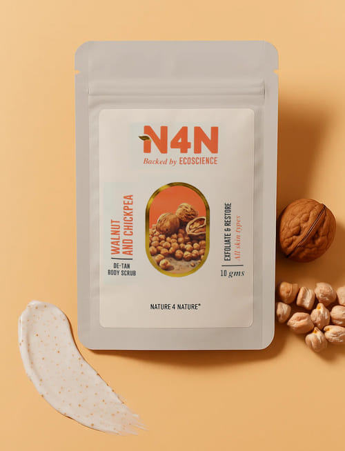 Walnut And Chickpea De- Tan Body Scrub