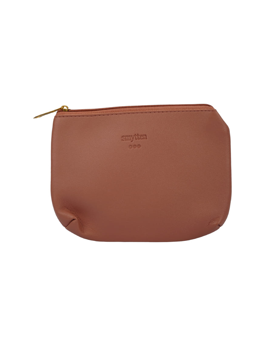 Leather Travel Pouch - Pink – thumbnail 2