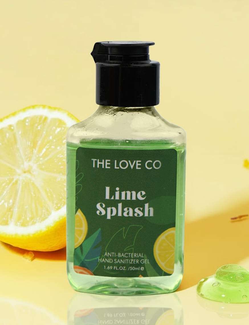 Lime Splash- Hand Sanitizer Gel
