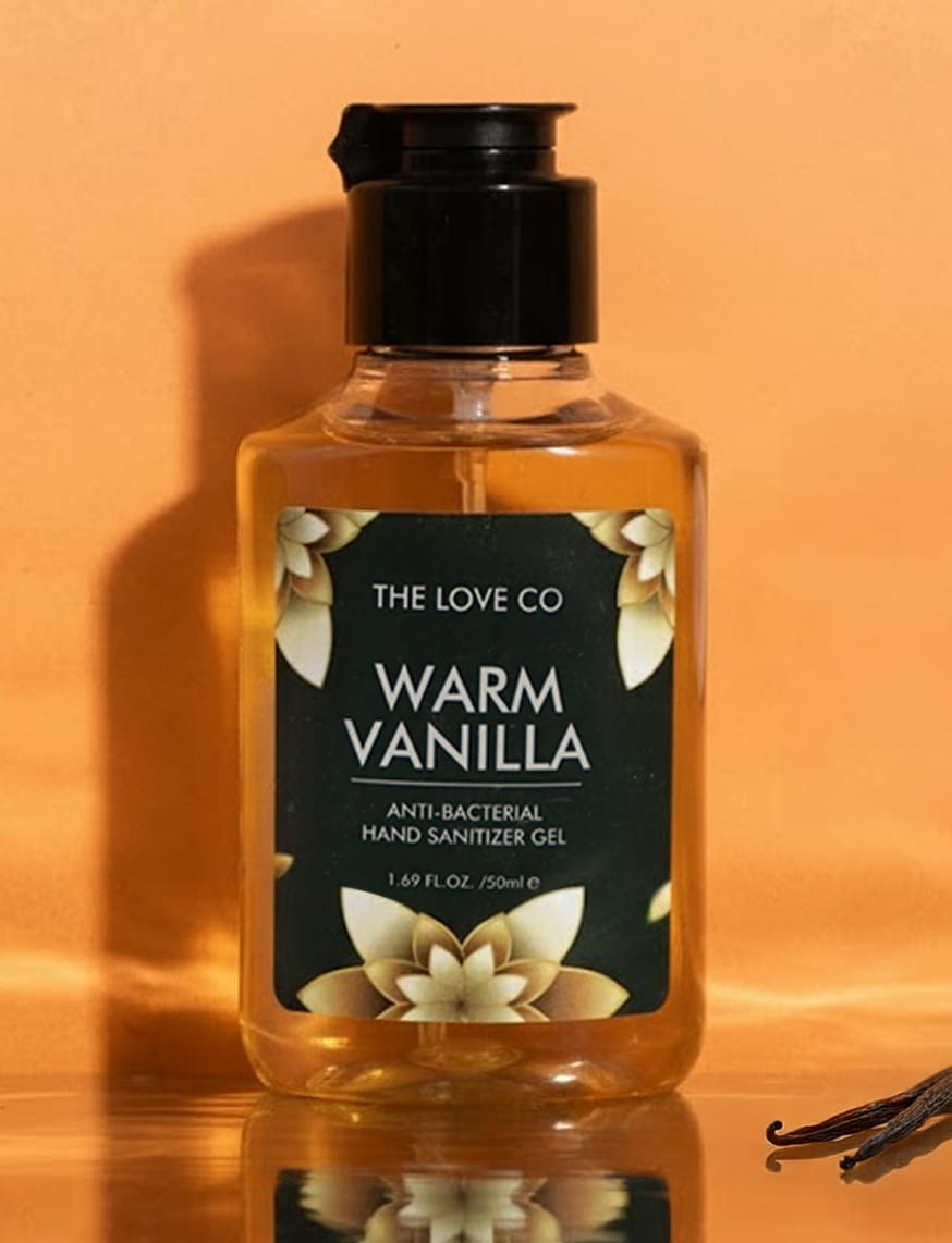 Warm Vanilla- Hand Sanitizer Gel
