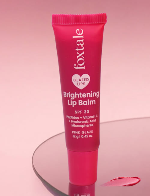 Glazed Lips Brightening Lip Balm - Pink Glaze