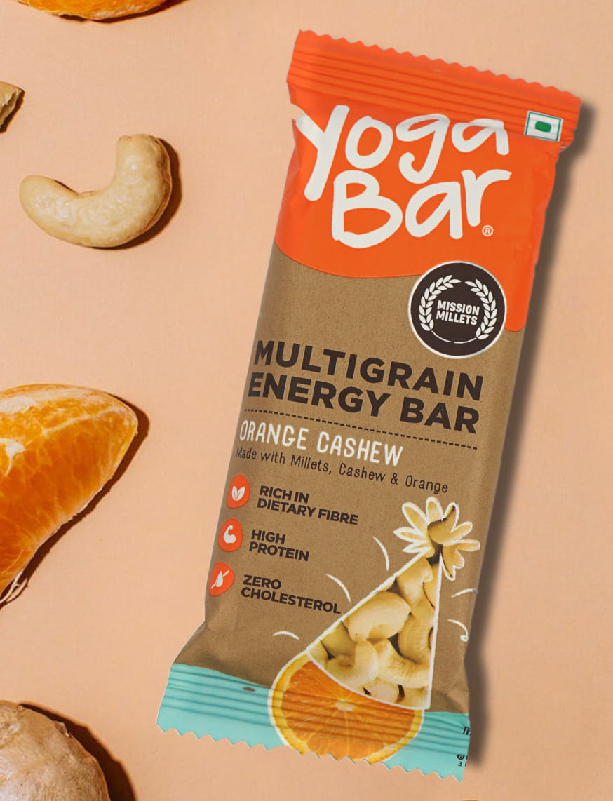Multigrain Energy Bar: Orange Cashew